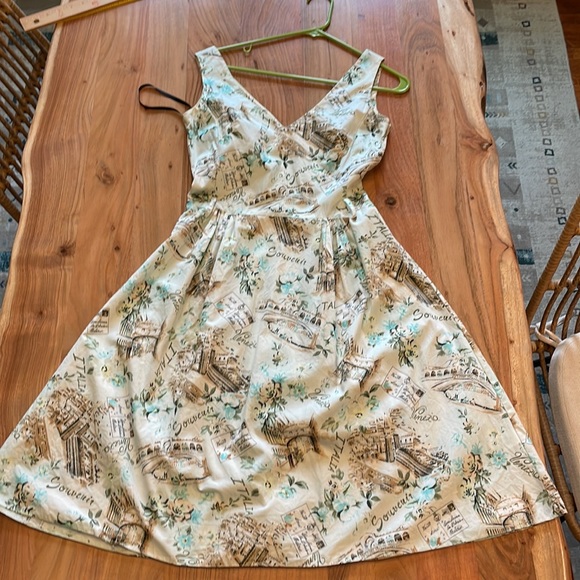 Dorothy Perkins “Venice Souvenir” cocktail dress- Uk 10 - Picture 6 of 12